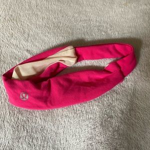 Lululemon headband. Pink